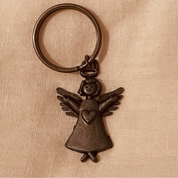 NWT Metal Angel Key Ring - Picture 1 of 5